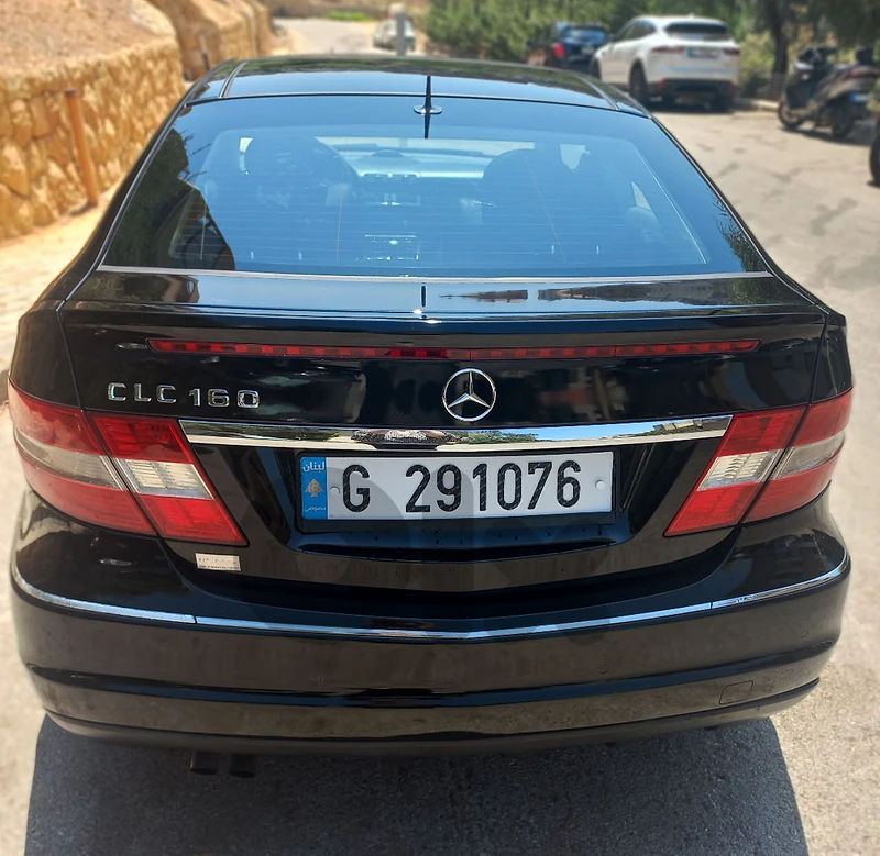 Mercedes CLC 160 From Germany, Black,  2009