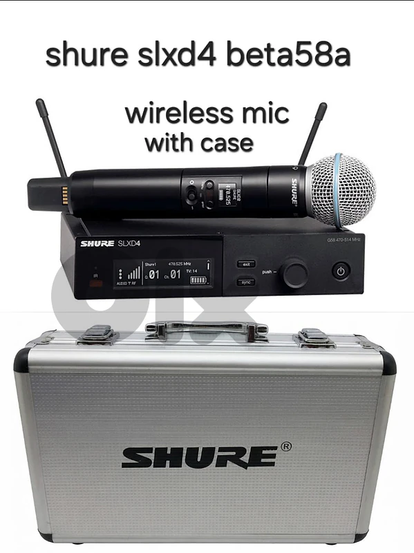 shure slxd4 wireless mic