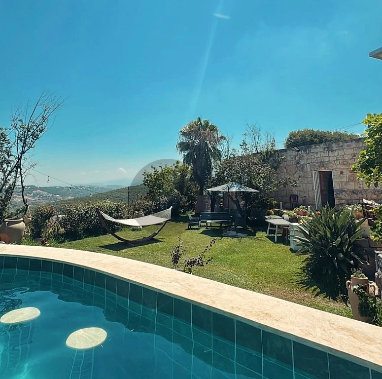 Land + House for sale in Batroun/Kourأرض+منزل للبيع في البترون/الكور