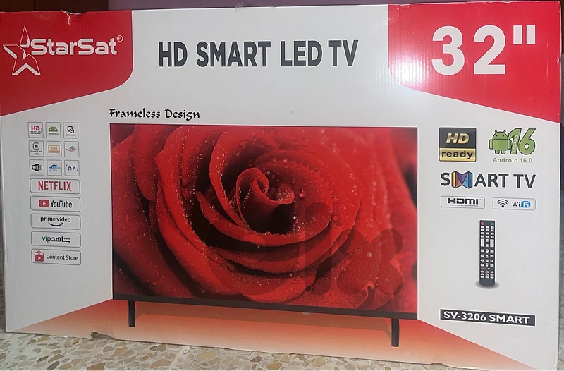تلفزيون SMART 32inch مختوم