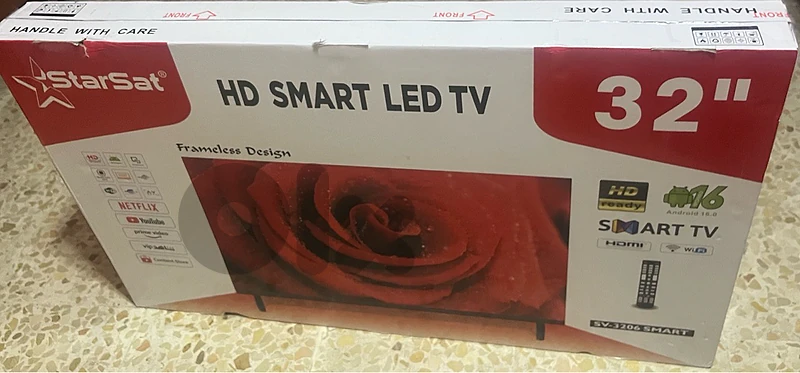 تلفزيون SMART HD LED 32inch مش مفتوح