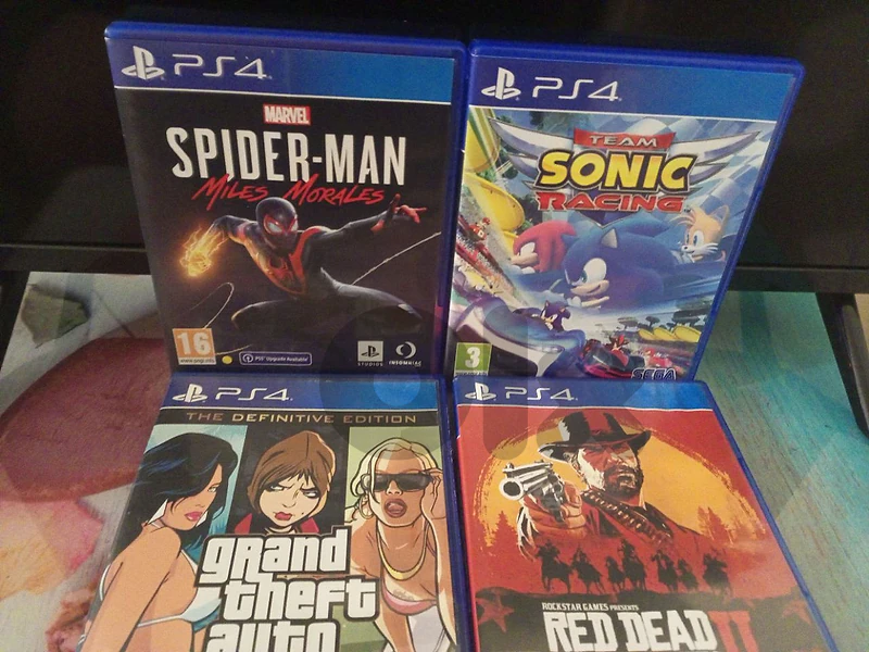PS4 video game bundle