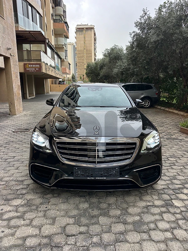 Mercedes S 450 AMG-line 4matic 2018 black on black Mercedes S 450 AMG-line 4matic 2018 black on black
