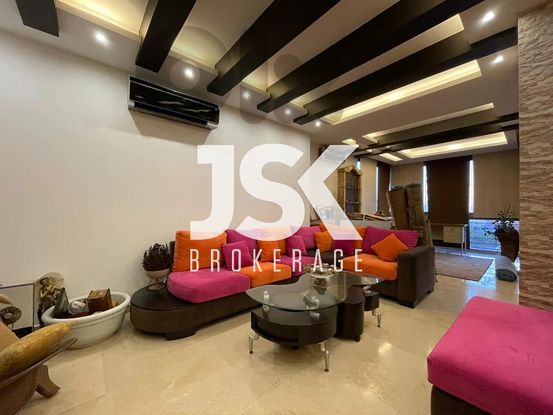 L22772 Furnished Apartment in A Gated Community For Sale in Ain Saadeh