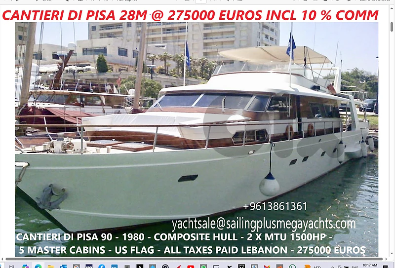 CANTIERI DI PISA 90