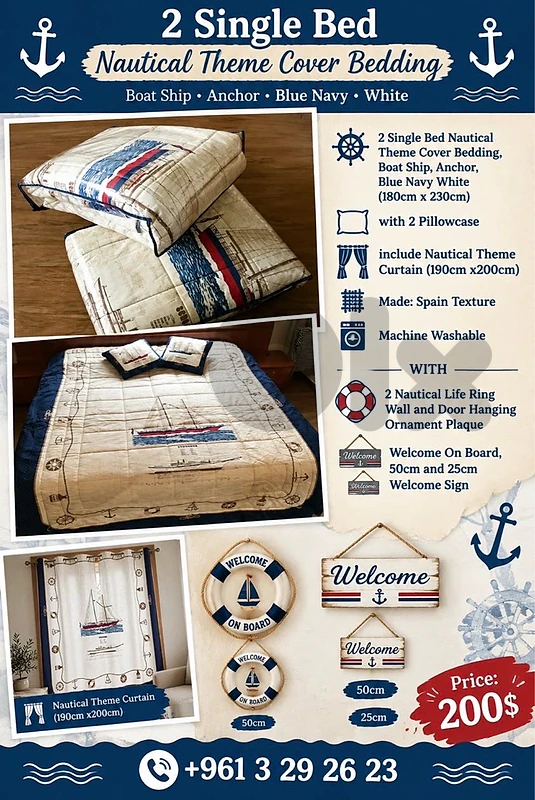Cover Bedding Nautical