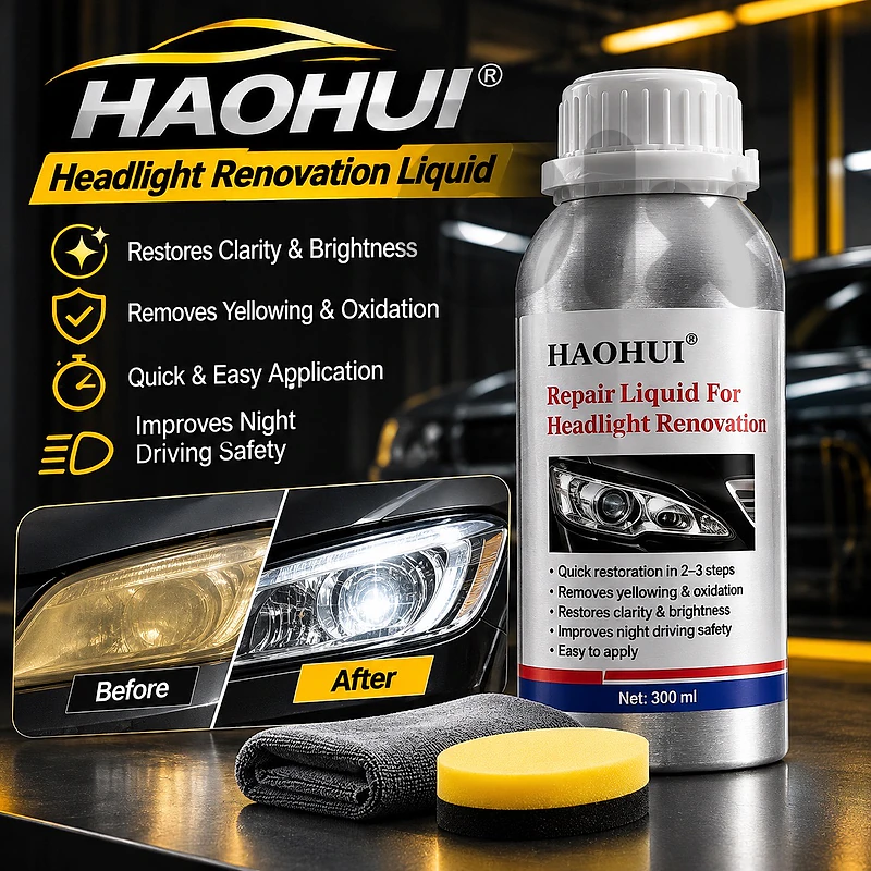 سائل لتلميع الاضوية liquid for headlight renovation