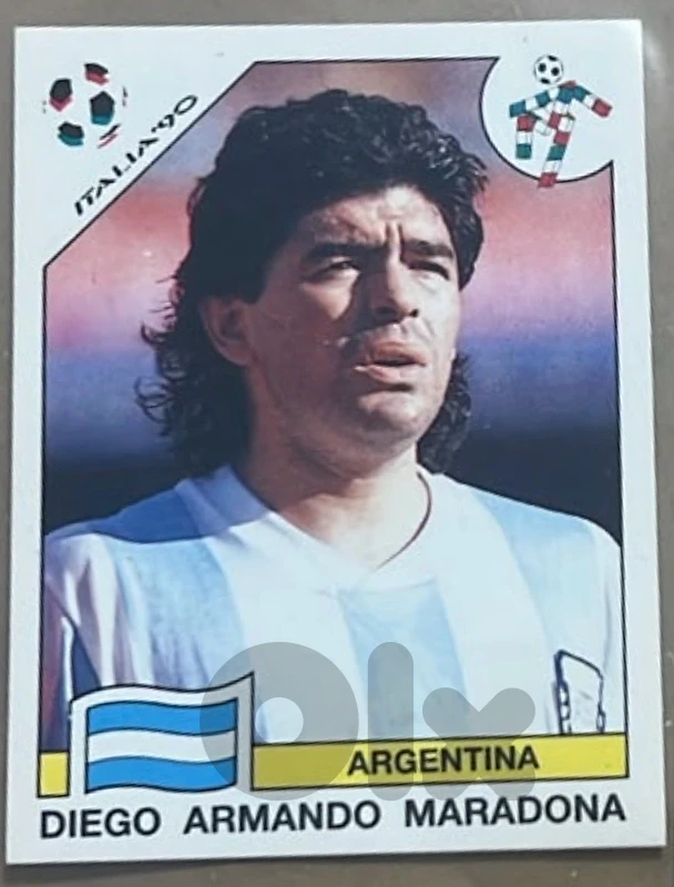 Diego Maradona 1990 World Cup- Panini