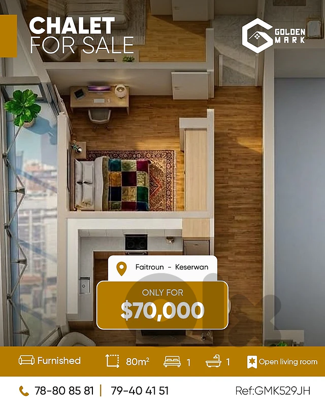 GMK529JH- Chalet For Sale In Faitroun - شاليه للبيع في فيطرون