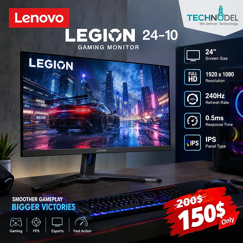 LENOVO LEGION 24 240HZ Gaming monitor