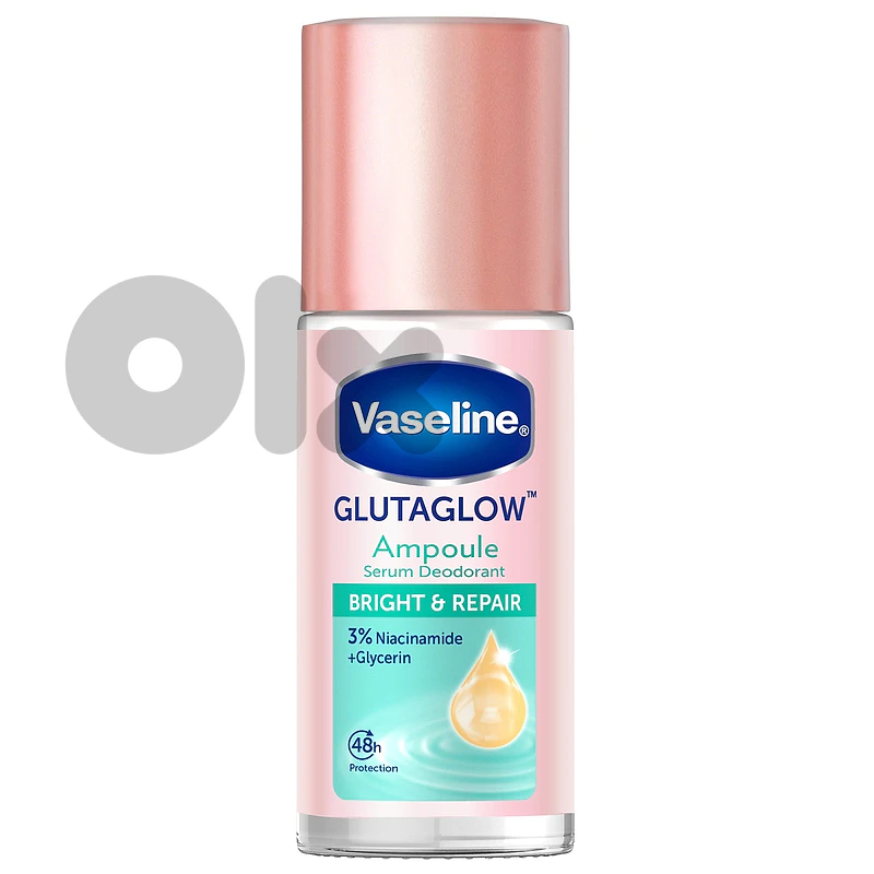 Vaseline GlutaGlow Ampoule Serum Deodorant Bright & Repair Roll-On 45 mL