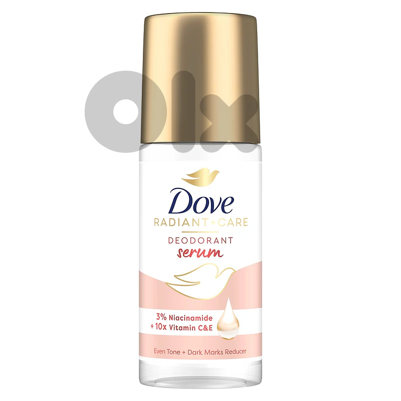 Dove Radiant + Care Deodorant Serum Vitamin C & E Roll-On 45 mL Dove Radiant + Care Deodorant Serum Vitamin C & E Roll-On 45 mL