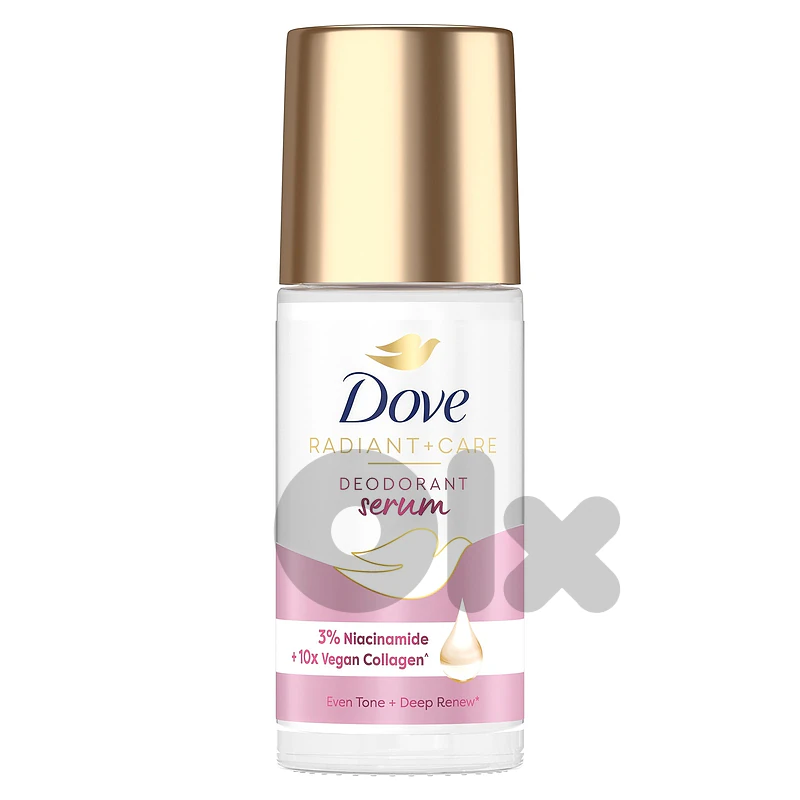 Dove Radiant + Care Deodorant Serum Collagen Roll-On 45 mL Dove Radiant + Care Deodorant Serum Collagen Roll-On 45 mL