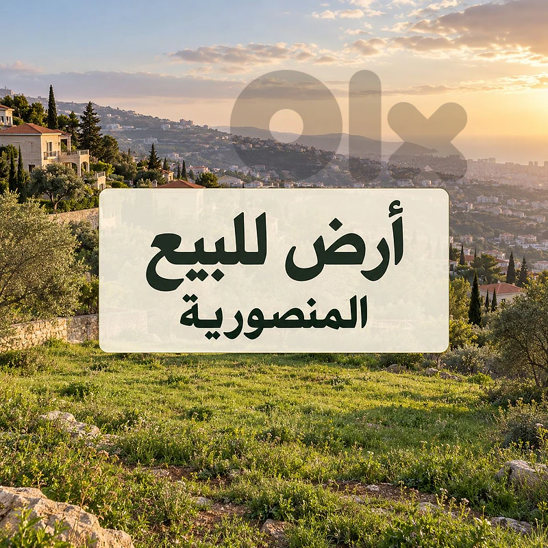 Land for sale Mansourieh أرض للبيع المنصورية