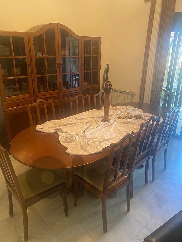 | Full Dining Room , Solid Wood | غرفة صفرة كاملة خشب ماسيف |