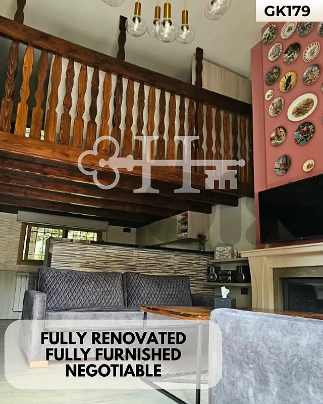 Duplex Chalet 90 SQM in Faraya | Fully Furnished | Fully Renovated