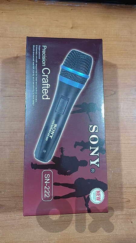 sony mic with cable