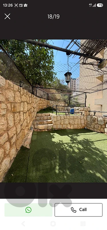 Appartment with private garden for sale in Zalka