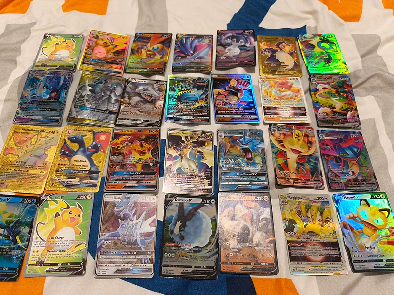 huge collection  of Pokemon cards