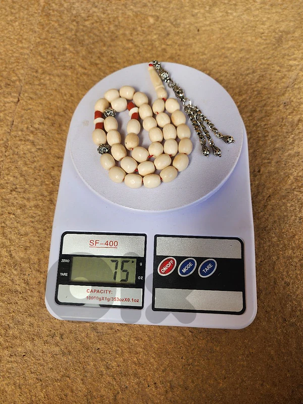 مسبحة عيج اصلي مكفول 71459543