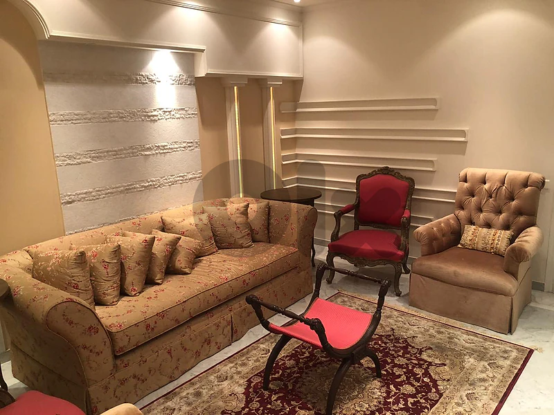 sahel alma  240m and 100m terace  3 bed master furnished for 1200$