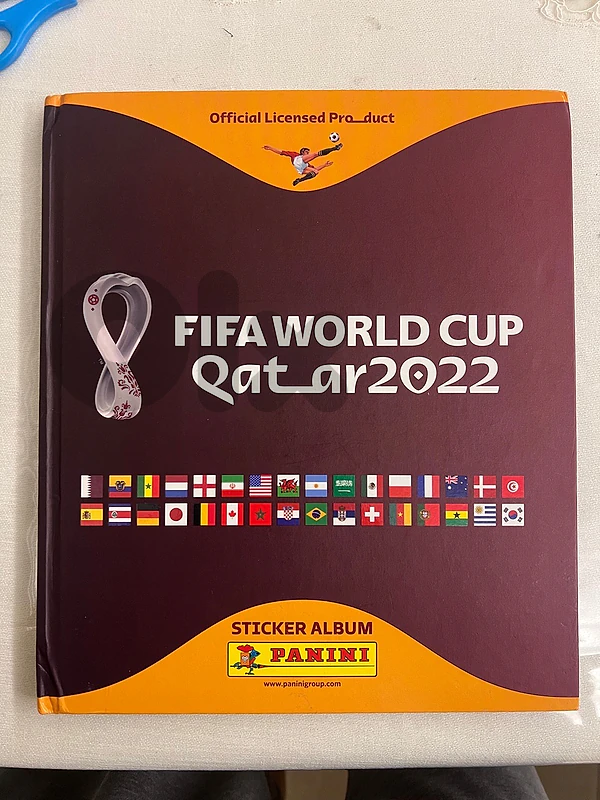 World Cup 2022 Panini Album- Hardcover