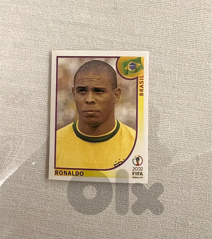 Ronaldo R9- World Cup 2002 Panini Sticker