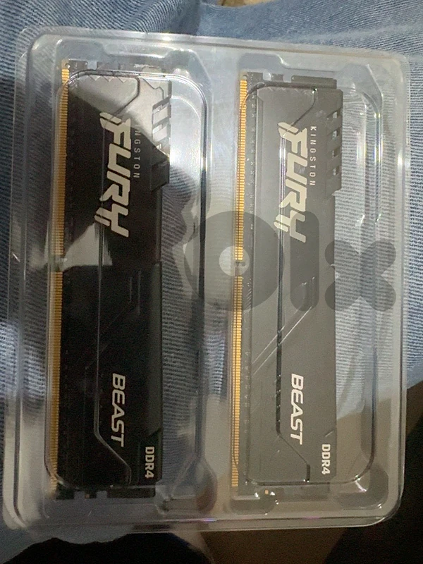 Kingston FURY Beast 16GB DDR4 3600MHz RAM used like new