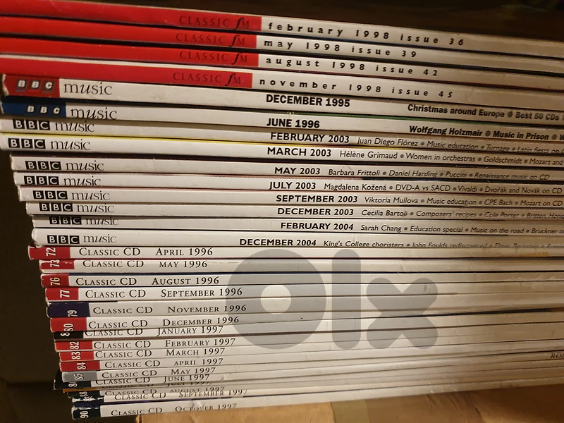 Music magazines (30 copies)