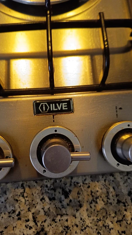 ILVE Italian Built-in Gas Hob – 5 Burners – 70 × 50 cm – Never Used