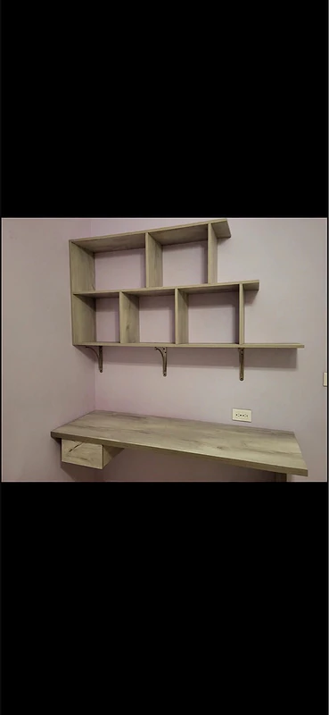 desk with chair