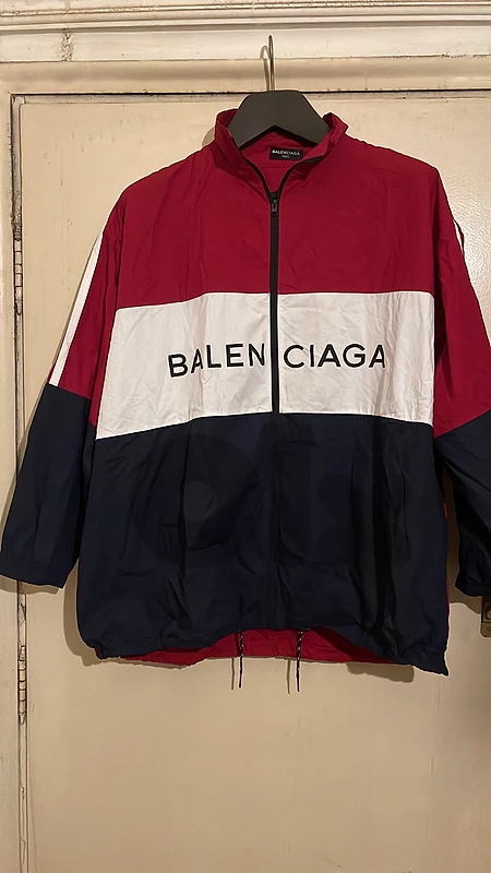 BALENCIAGA wind breaker size xxl