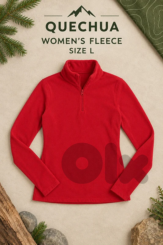 quechua women fleece pullover