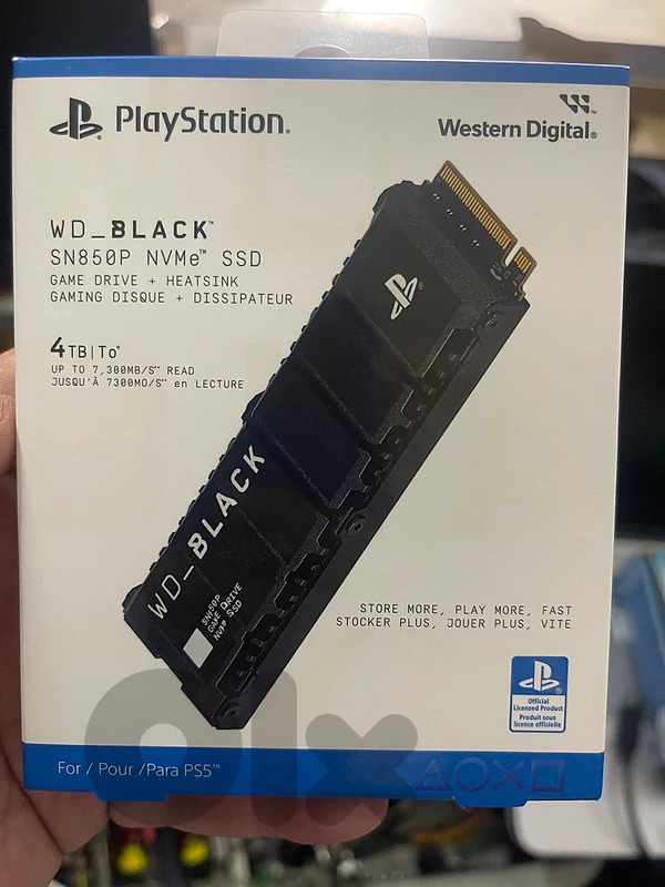 Wd black 4tb sn850p open box used 2 day b3da new Wd black 4tb sn850p open box used 2 day b3da new