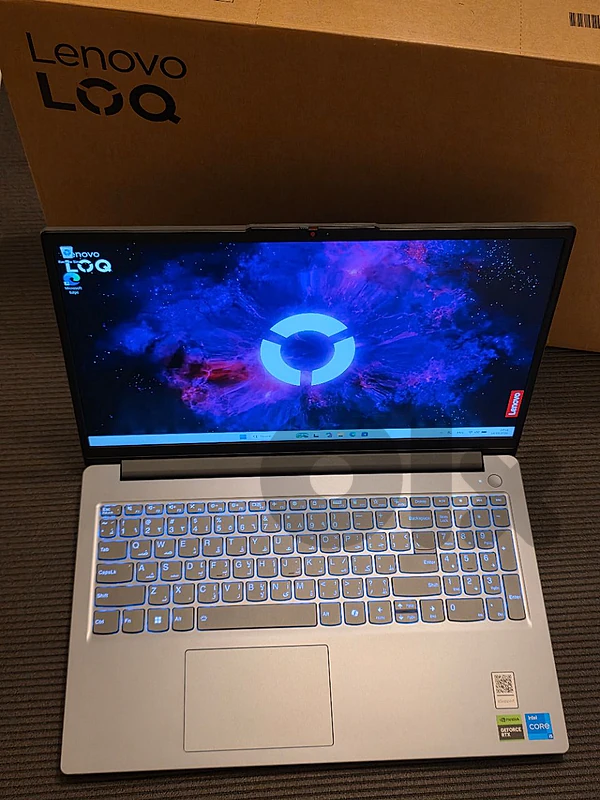 OPEN BOX GAMING LAPTOP LENOVO LOQ CORE I5 GENERATION 12HX RTX 3050 6G