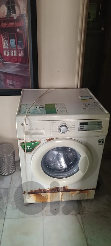 LG inverter 7kg washer good condition/غساله ل جي بحاله جيده سعر خاص