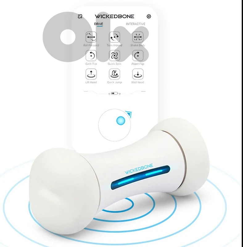 Wickedbone Smart Bone, Automatic- Interactive for Dog&Cat, App Control