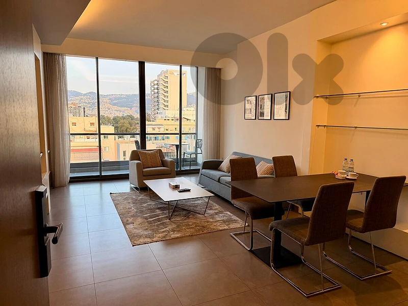 Fully Furnished Studio for Rent Mar Mikhael | Pool & Gym | All covered