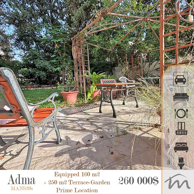 Adma | Equipped 160m² + 250m² Garden-Terrace | Prime Location | View Adma | Equipped 160m² + 250m² Garden-Terrace | Prime Location | View
