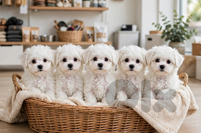 Bishon Maltese puppies