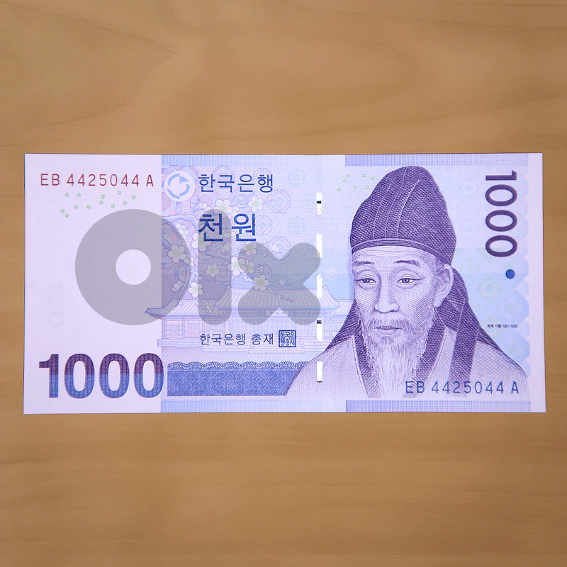 South Korea, 1000 Won 2007