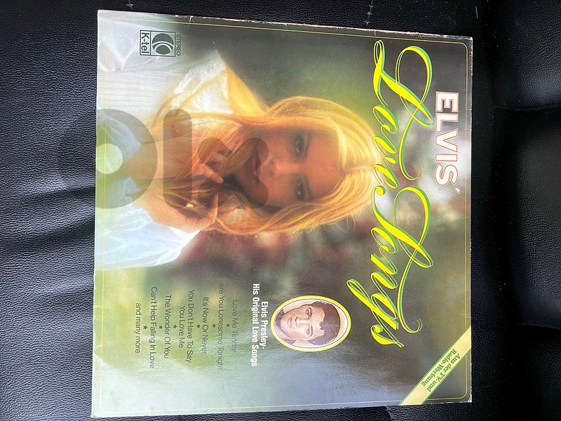 Elvis Presely love songs vnyil