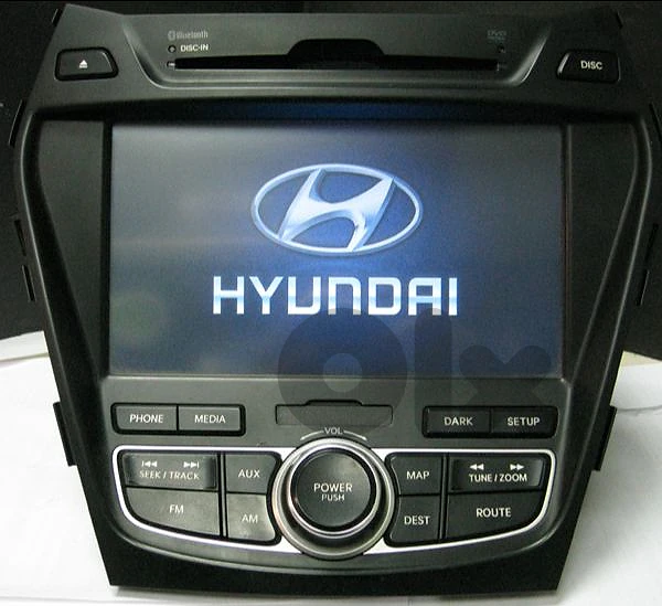 audio touchscreen radio unit for a 2013–2016 Hyundai Santa