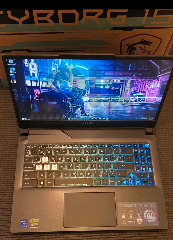 MSI CYBORG ULTRA 7 155H 16G RAM DDR5/ 1 TERRA NVME/ RTX 4060