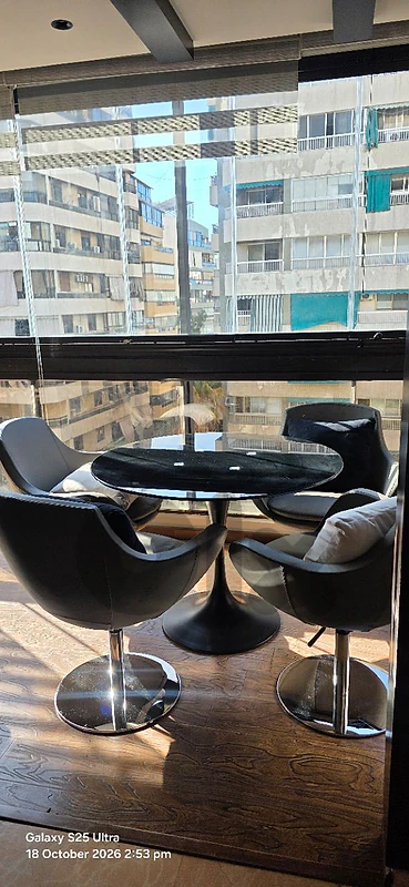 dining table & 4 chairs