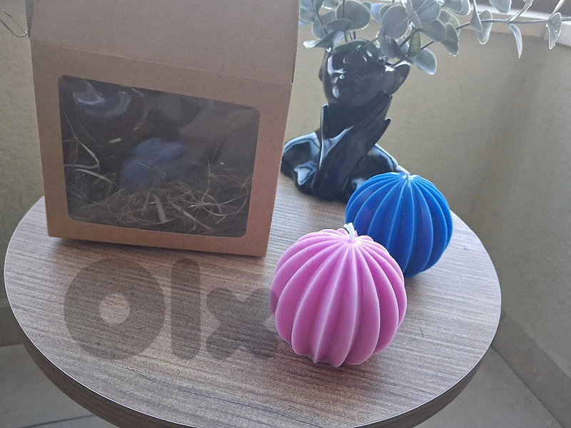 2 boules candles