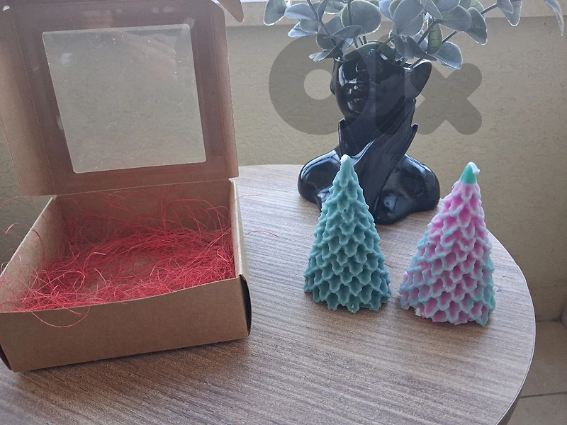 2 tree candles