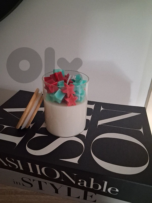 jar stars candles