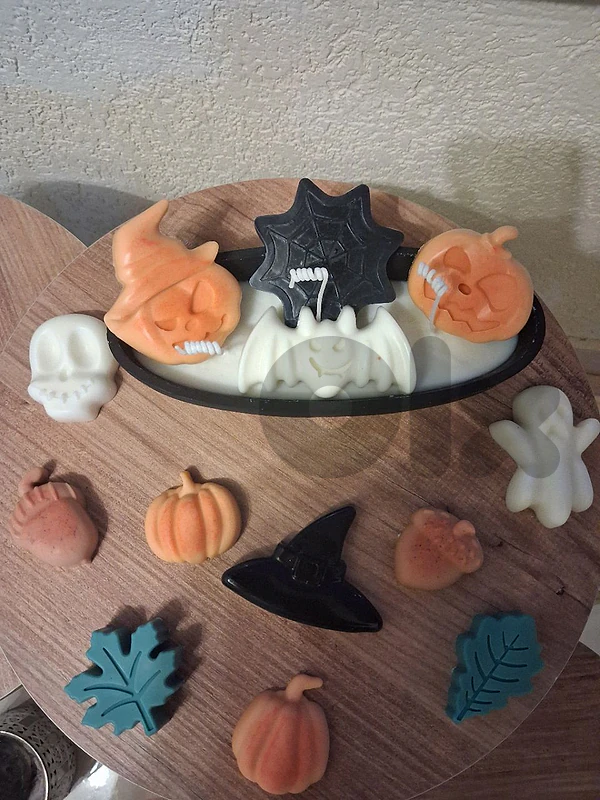 halloween jar candles