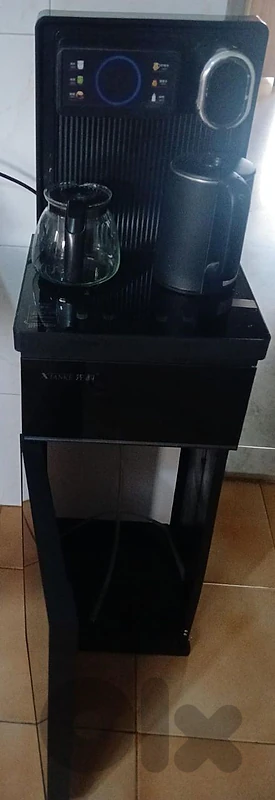 Multifunctional Coffee & Tea Machine with Stand – Black